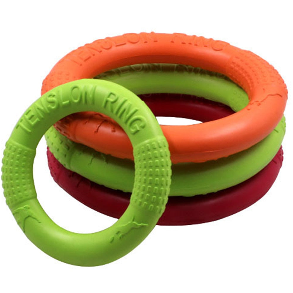 Dog Flying Discs Pet Training Ring Interactive Training Dog Toy Portable Outdoors Large Dog Toys Pet Products Motion Tools