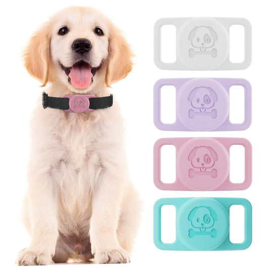 Suitable for Apple AirTag pet silicone locator anti loss device tracking device waterproof protective cover